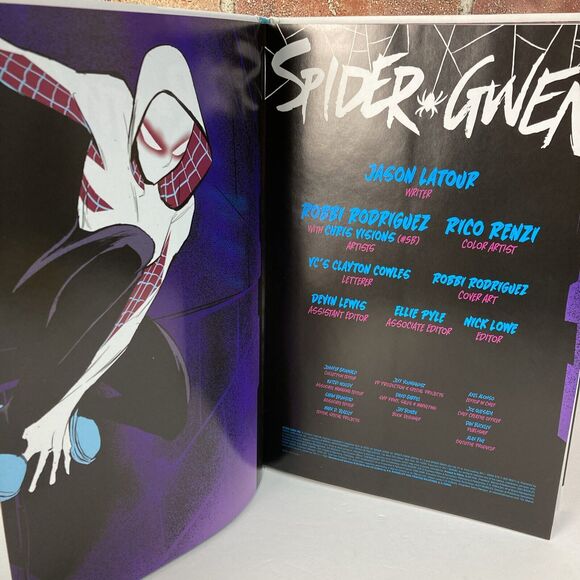 Spider-Gwen‎ Vol. 1 2016 Marvel Spider-Verse Jason Latour Marvel - Picture 7 of 9
